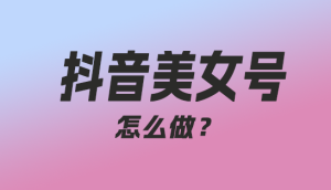 抖音美女号怎么做,通过AI生成视频,详细教学,变现简单轻松月入w-趣丸网