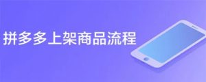 拼多多店铺怎么上架商品教程——详细步骤解析，让你轻松打造成功店铺-趣丸网